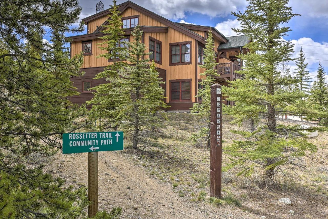 Keystone Condo On Golf Course With Mountain View Exteriér fotografie