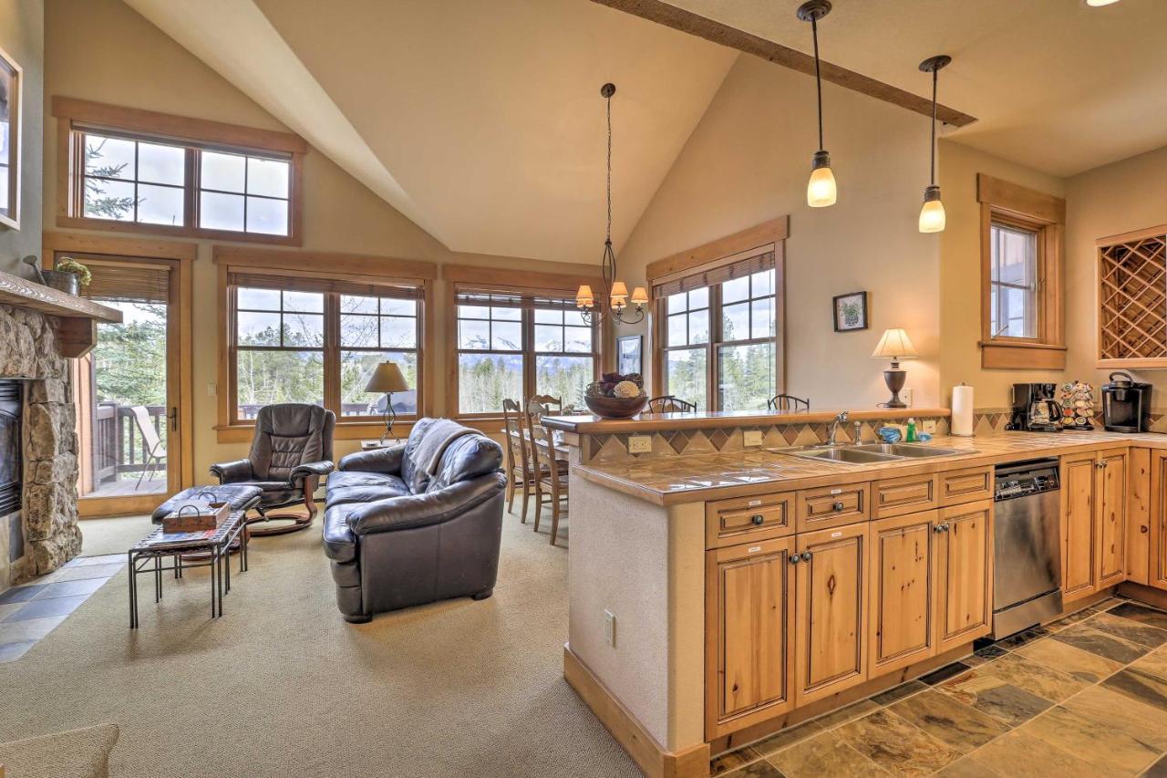 Keystone Condo On Golf Course With Mountain View Exteriér fotografie