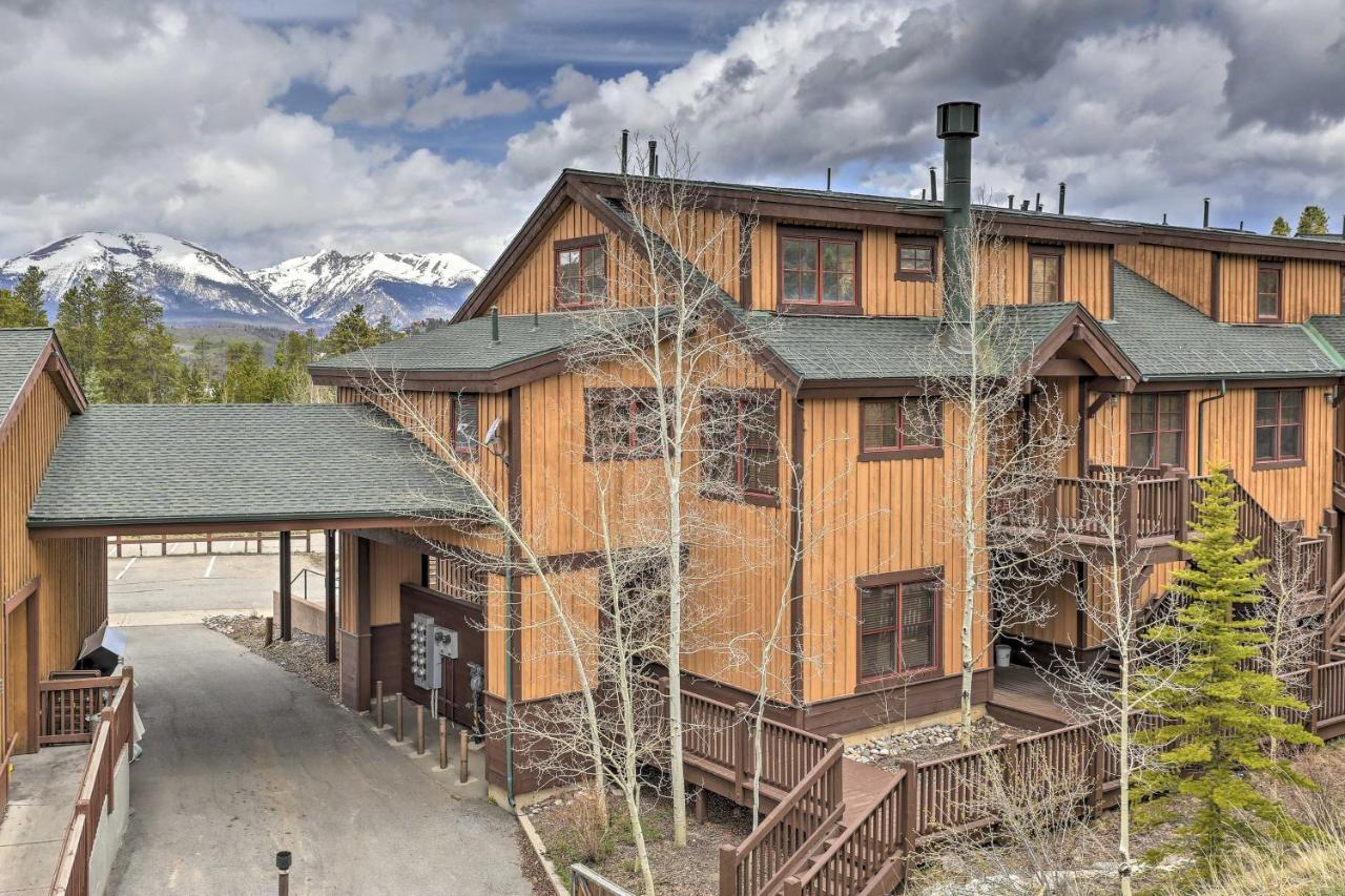 Keystone Condo On Golf Course With Mountain View Exteriér fotografie